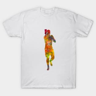 Soccer referee in watercolor T-Shirt